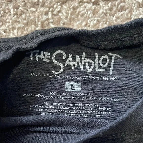 Black Sandlot T-Shirt - Picture 3 of 3